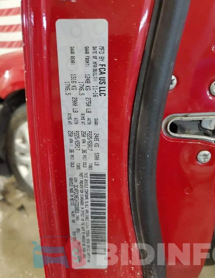 3C4PDCAB3HT559853 Photo# 14