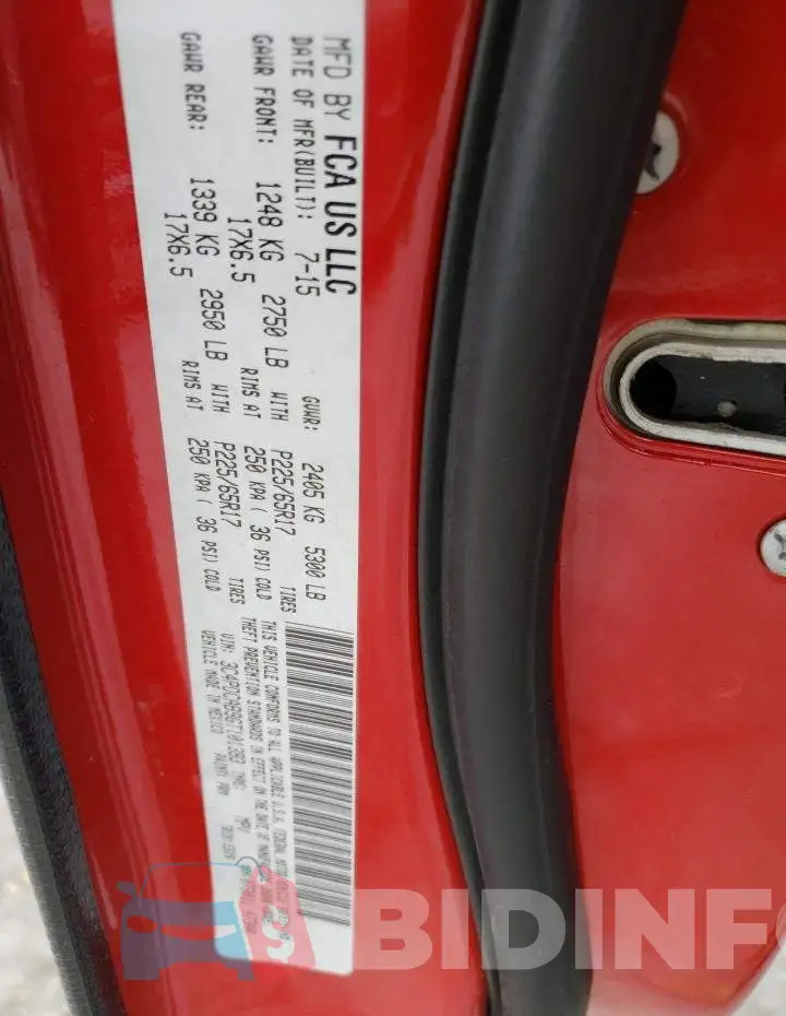 3C4PDCAB9GT101393 Photo# 13