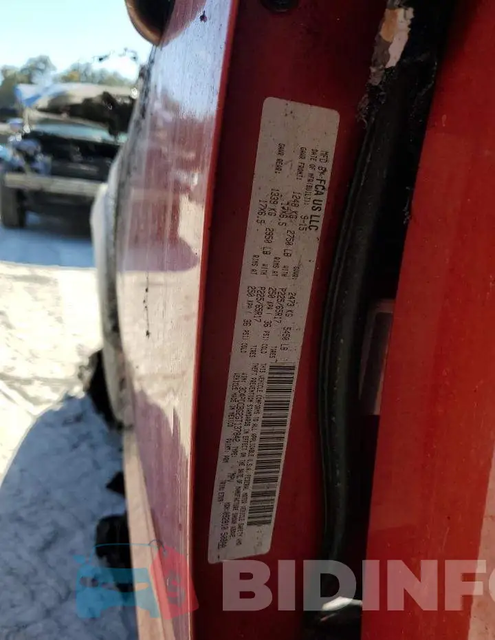 3C4PDCBG2GT137842 Photo# 13