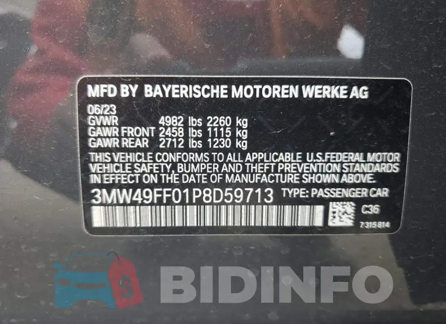 3MW49FF01P8D59713 Photo# 12