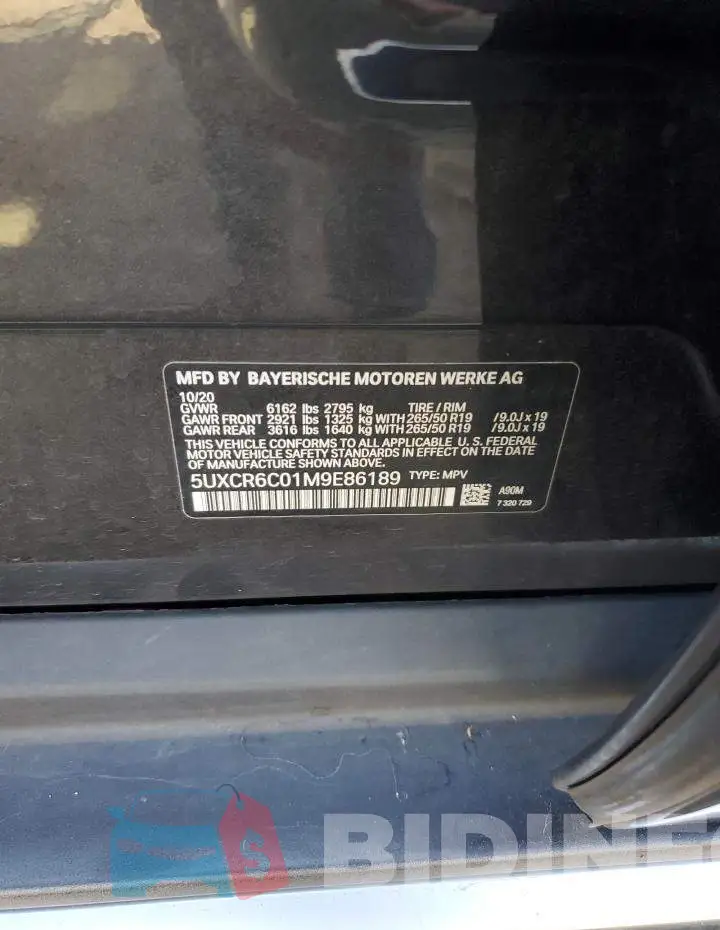 5UXCR6C01M9E86189 Photo# 12