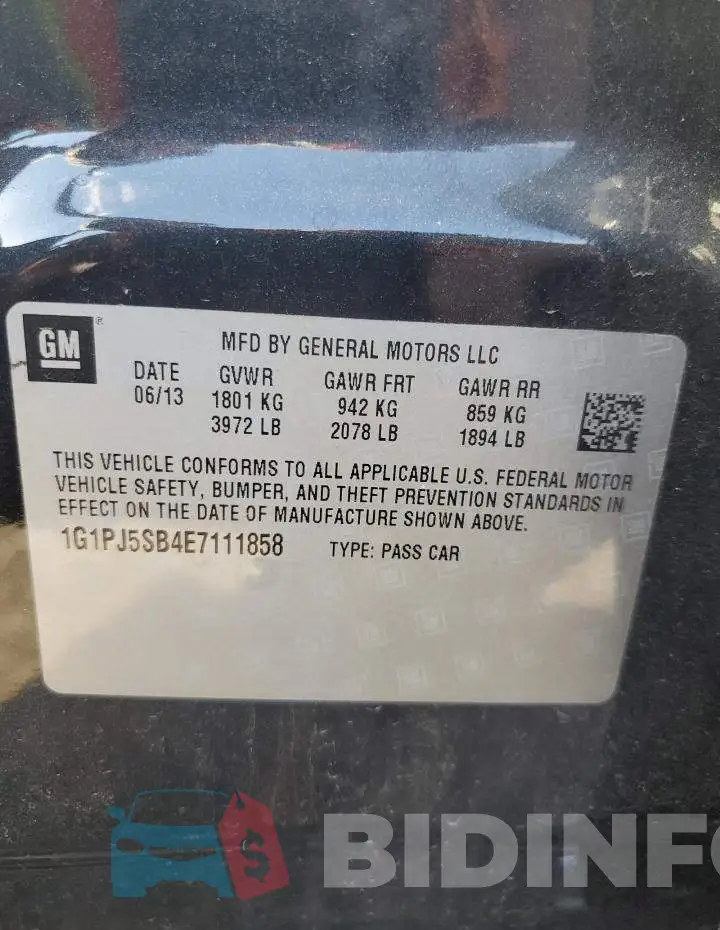 1G1PJ5SB4E7111858 Photo# 12