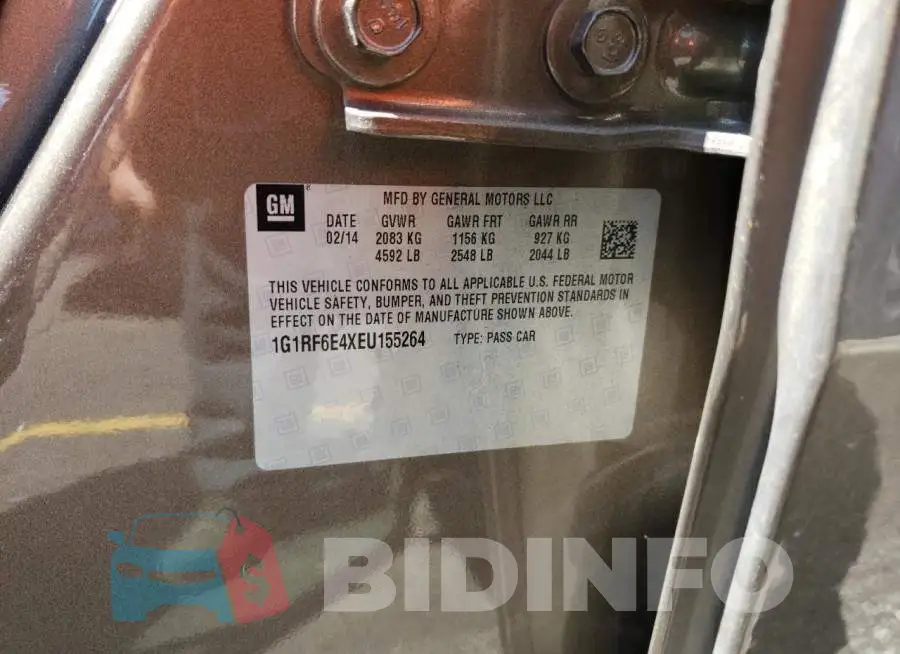 1G1RF6E4XEU155264 Photo# 13
