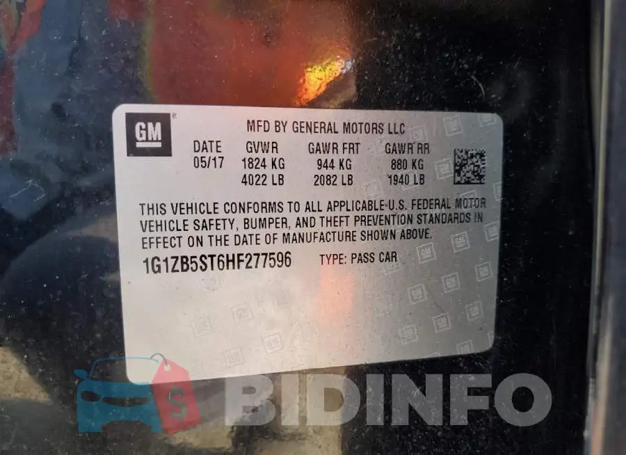 1G1ZB5ST6HF277596 Photo# 12