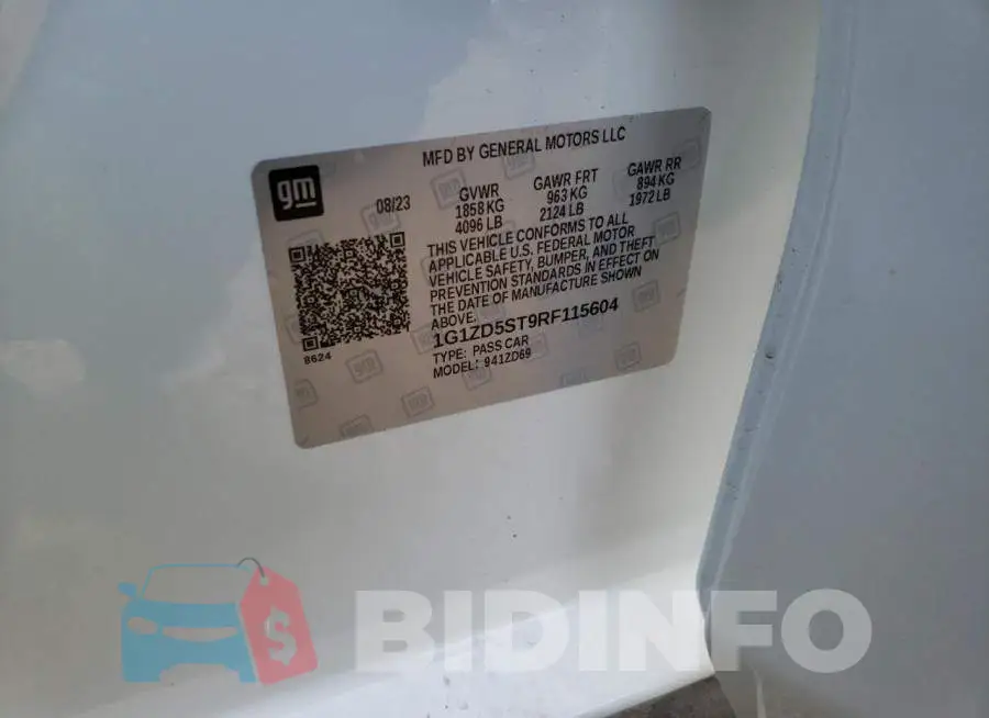 1G1ZD5ST9RF115604 Photo# 13