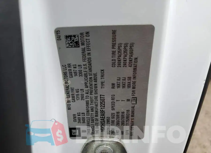 1GCHSAEA8F1225077 Photo# 12