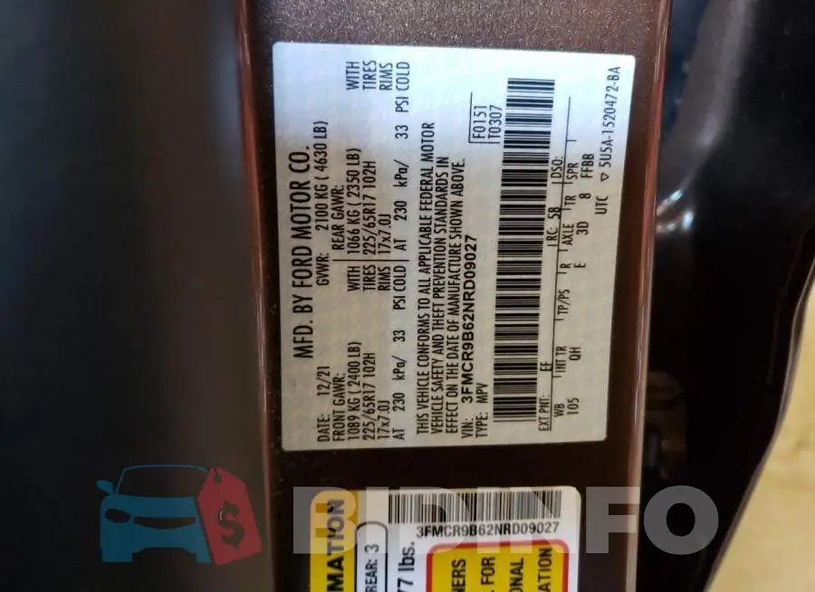 3FMCR9B62NRD09027 Photo# 12