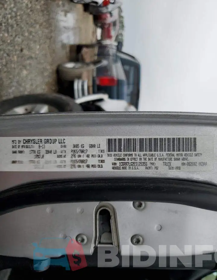 1C6RR7LG2ES125356 Photo# 12