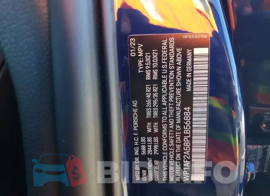 WP1AF2A58PLB56884 Photo# 12
