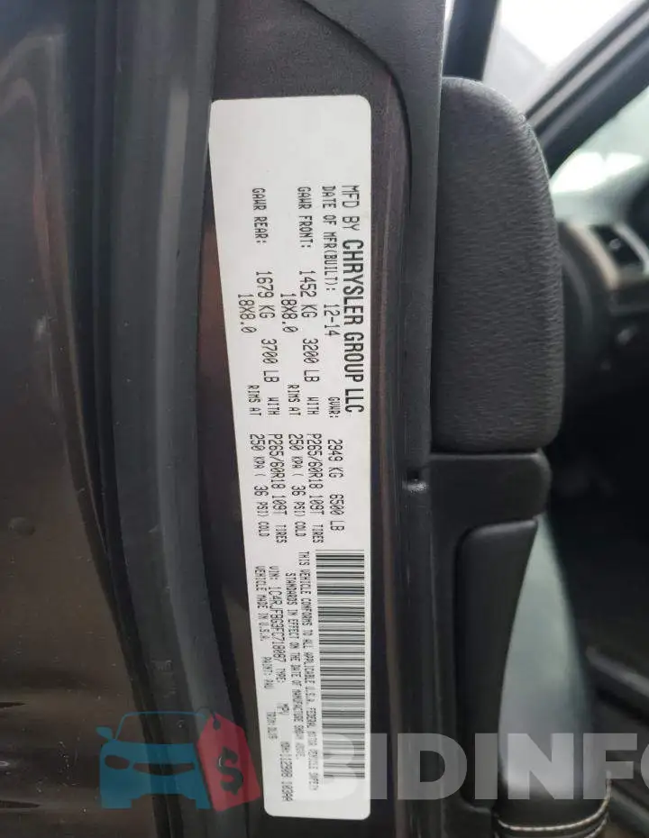 1C4RJFBG9FC718087 Photo# 13