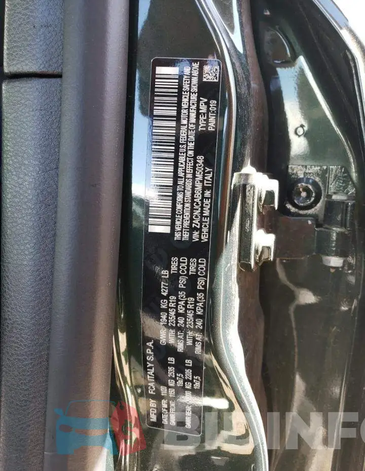 ZACNJCAB6MPM50348 Photo# 14