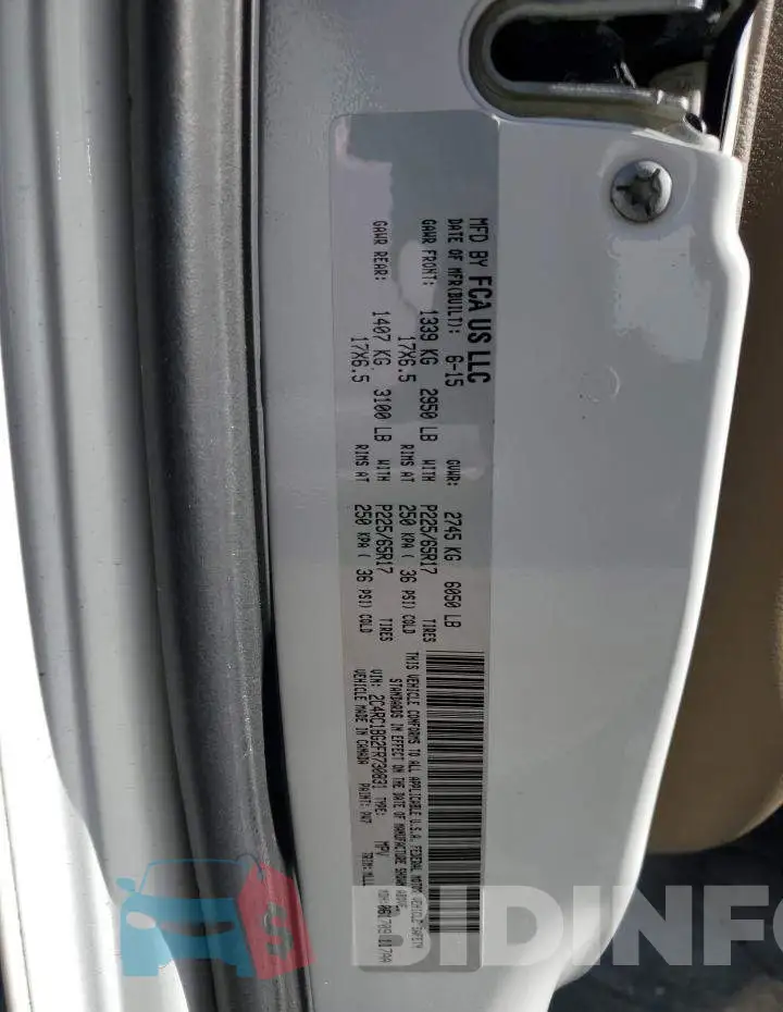 2C4RC1BG2FR730831 Photo# 13