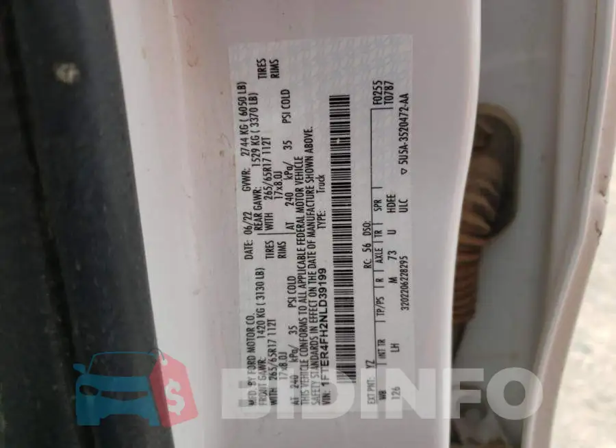 1FTER4FH2NLD39199 Photo# 12