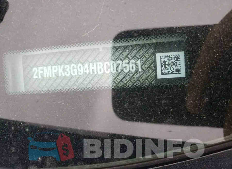 2FMPK3G94HBC07561 Photo# 13