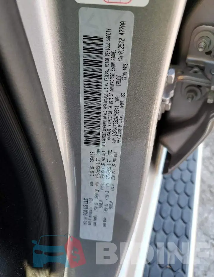 1C6RRFFG2KN750341 Photo# 12