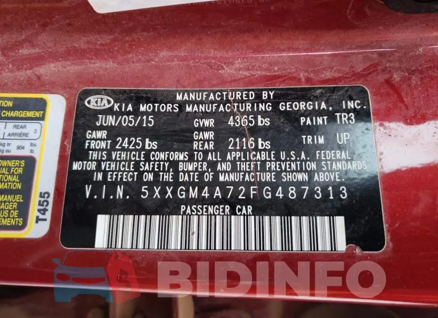 5XXGM4A72FG487313 Photo# 12
