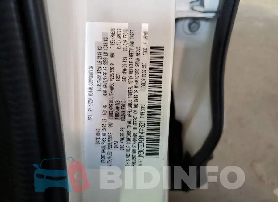 JM3KFBDM0M1474831 Photo# 14