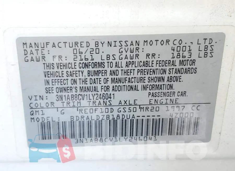 3N1AB8CV1LY246041 Photo# 12