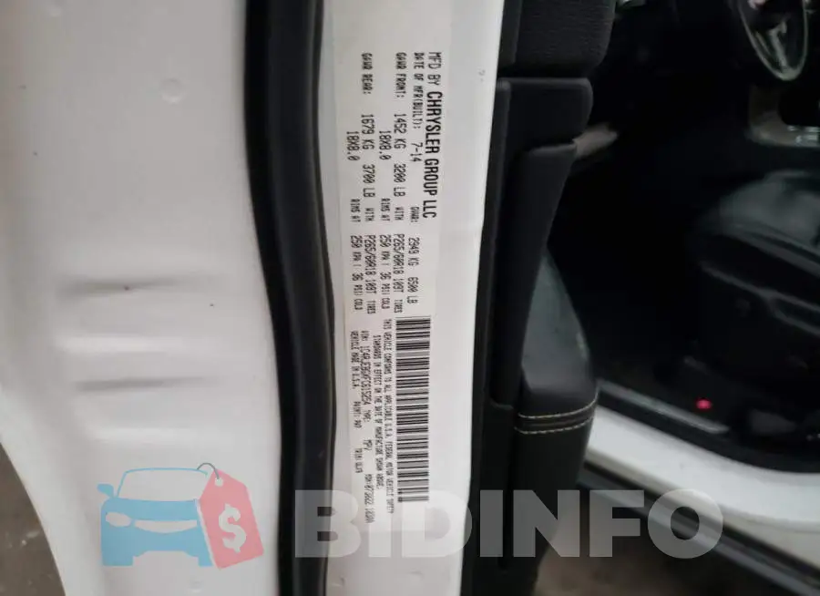 1C4RJEBGXFC615254 Photo# 13