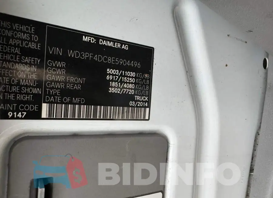WD3PF4DC8E5904496 Photo# 10