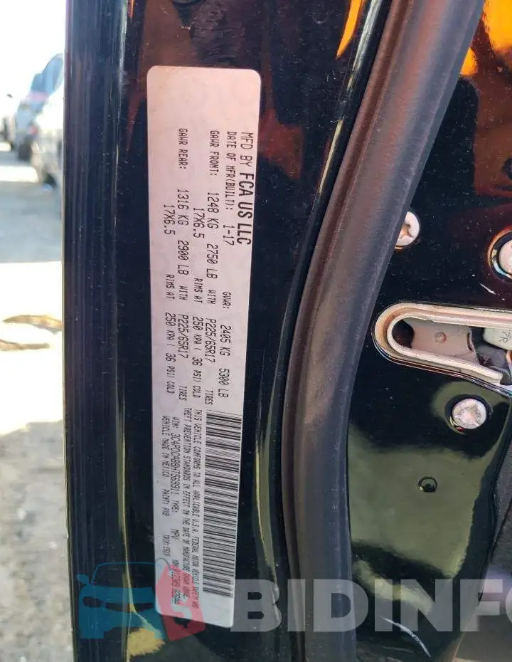 3C4PDCAB8HT569911 Photo# 13