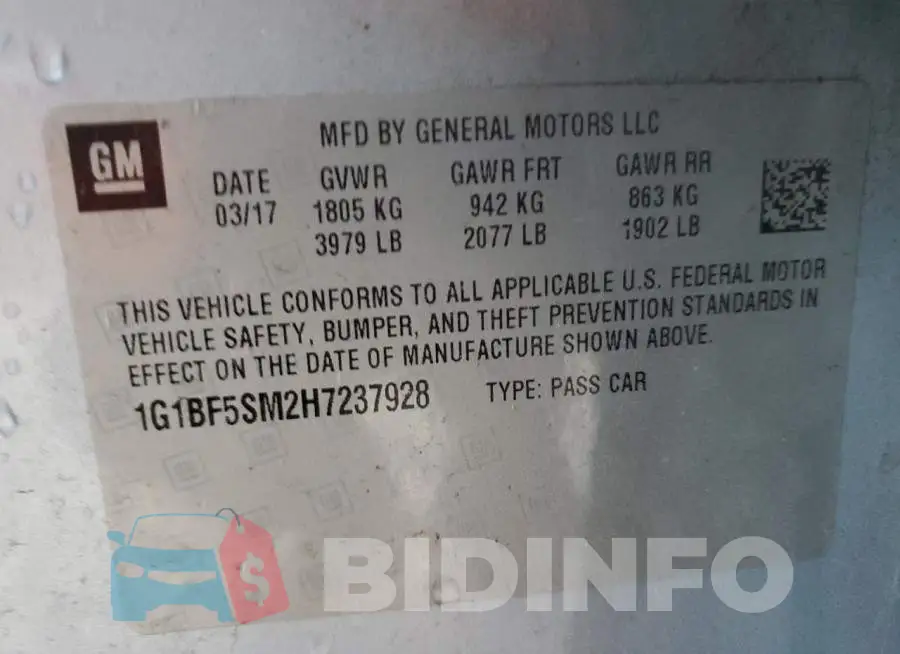1G1BF5SM2H7237928 Photo# 12