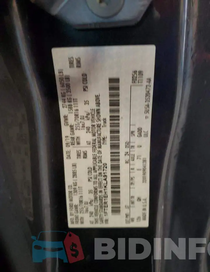 1FTER1EH1KLA91720 Photo# 12