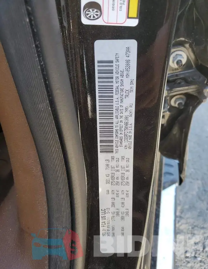 1C6SRFDT5KN861001 Photo# 12
