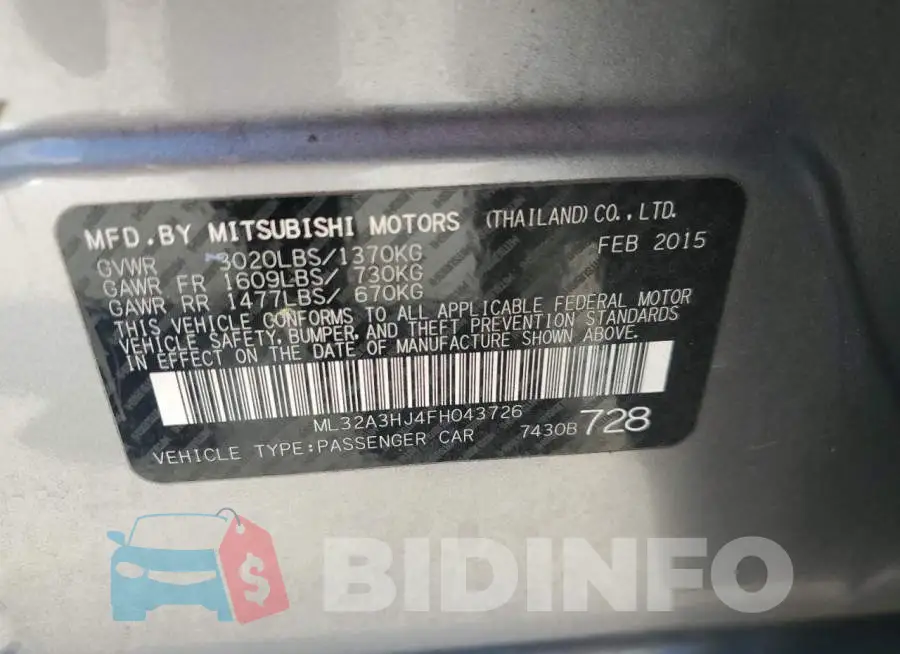 ML32A3HJ4FH043726 Photo# 13