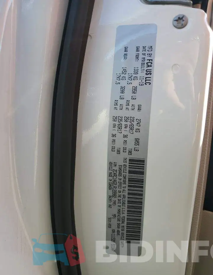 2C4RC1AG2LR129982 Photo# 12