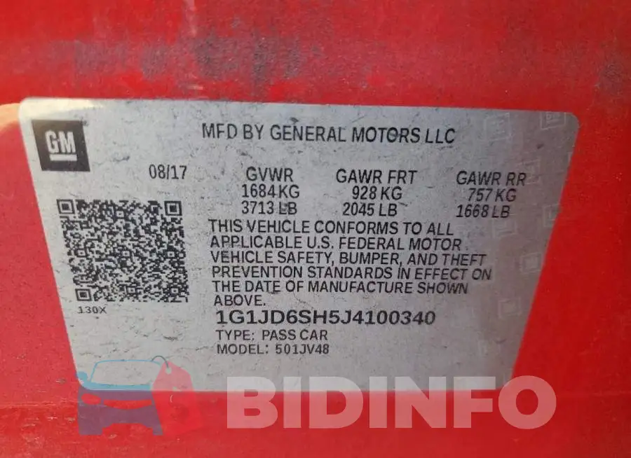 1G1JD6SH5J4100340 Photo# 12