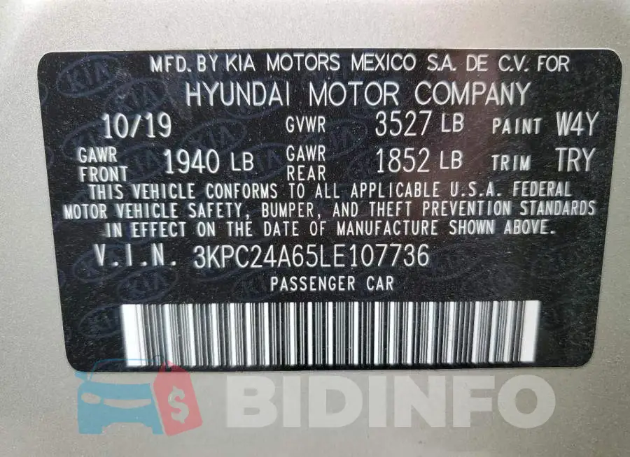 3KPC24A65LE107736 Photo# 12