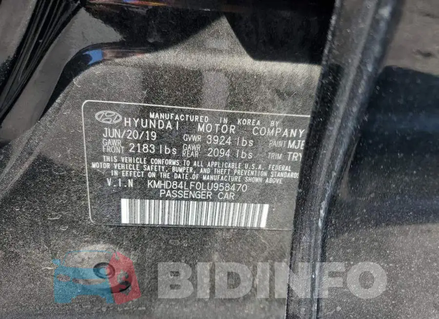 KMHD84LF0LU958470 Photo# 13