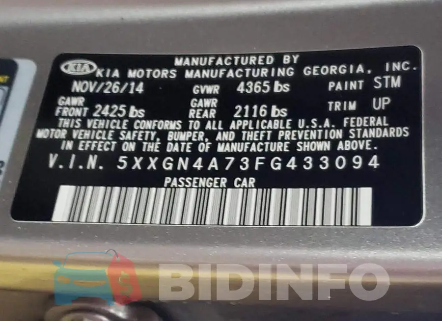 5XXGN4A73FG433094 Photo# 12