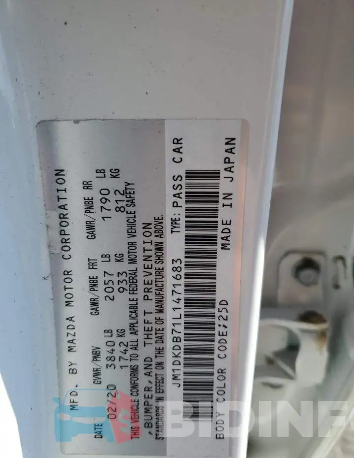 JM1DKDB71L1471683 Photo# 13