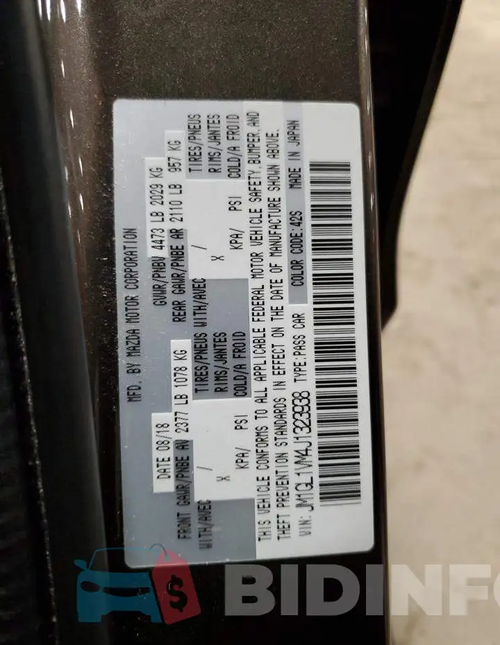 JM1GL1VM4J1323938 Photo# 12
