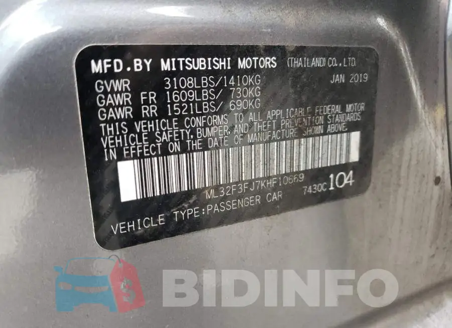 ML32F3FJ7KHF10669 Photo# 13