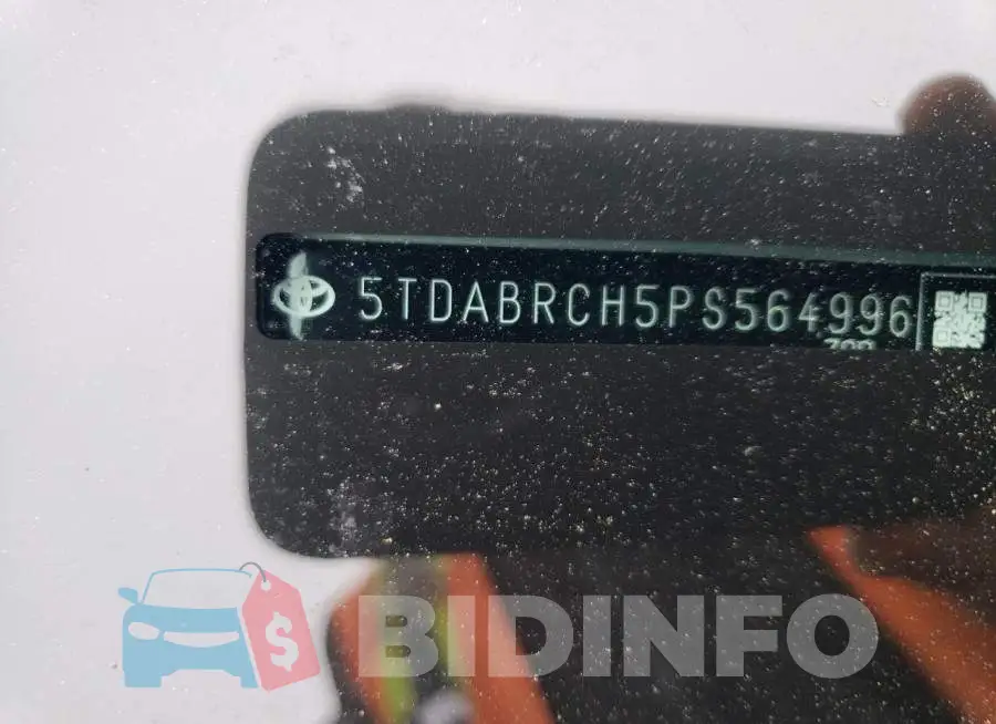 5TDABRCH5PS564996 Photo# 13