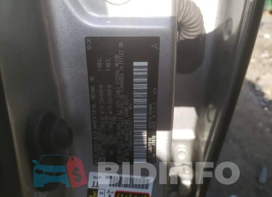 5TDBBRCHXMS023071 Photo# 14