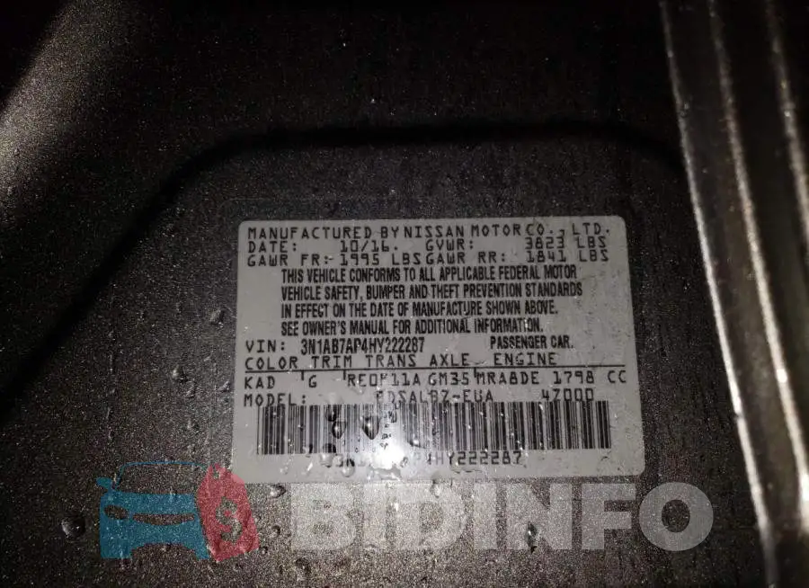 3N1AB7AP4HY222287 Photo# 12