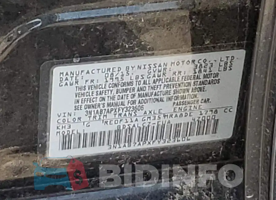 3N1AB7APXFY323606 Photo# 12