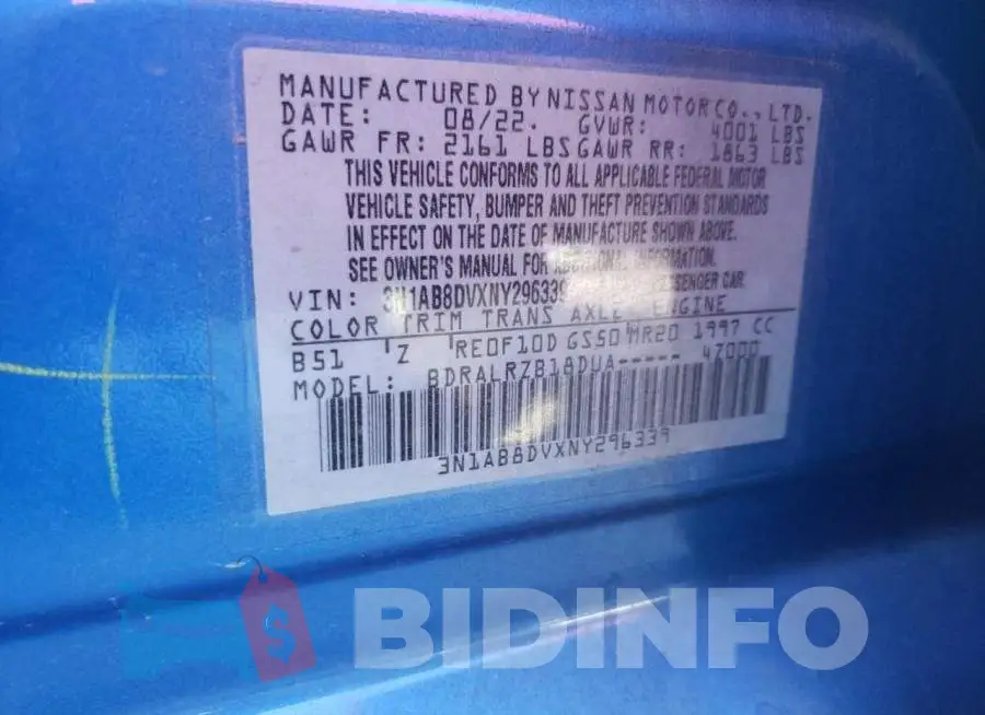 3N1AB8DVXNY296339 Photo# 12