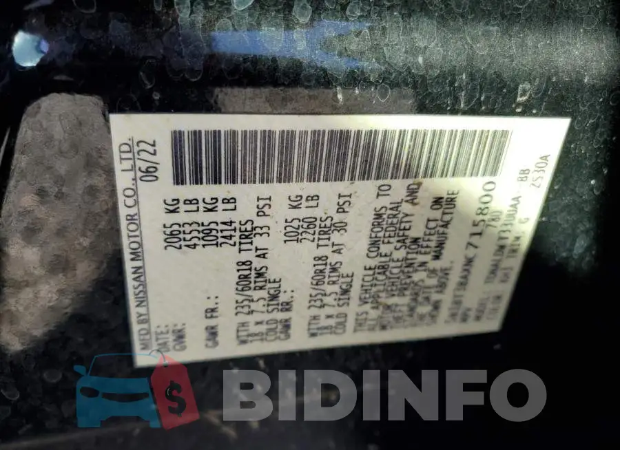 5N1BT3BAXNC715800 Photo# 12