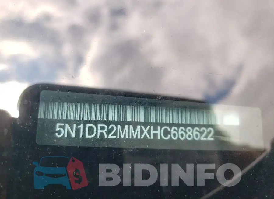 5N1DR2MMXHC668622 Photo# 13