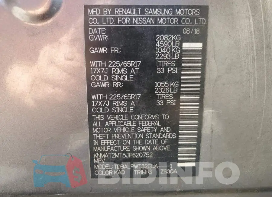 KNMAT2MT5JP620752 Photo# 12