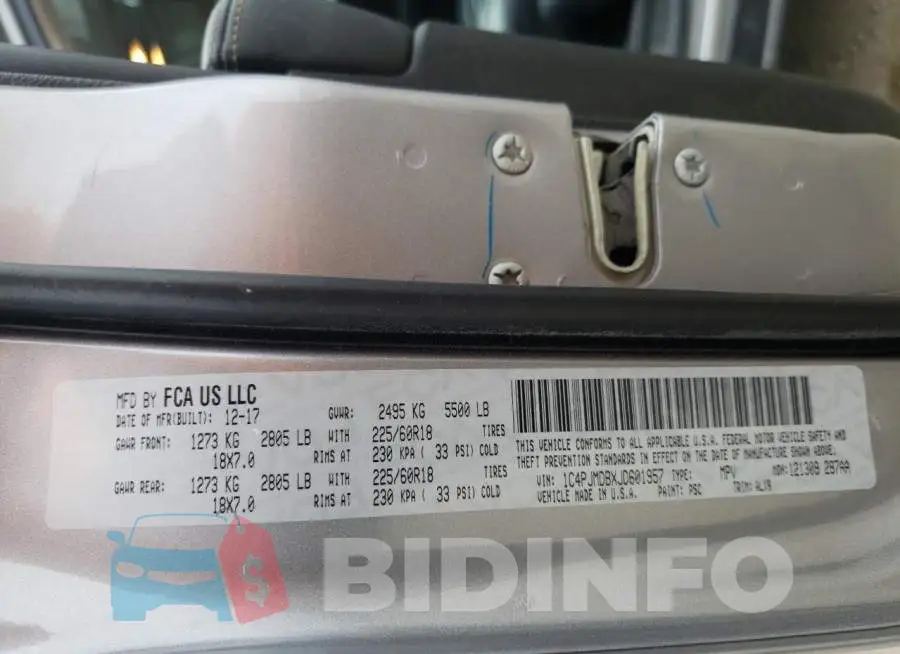 1C4PJMDBXJD601957 Photo# 12