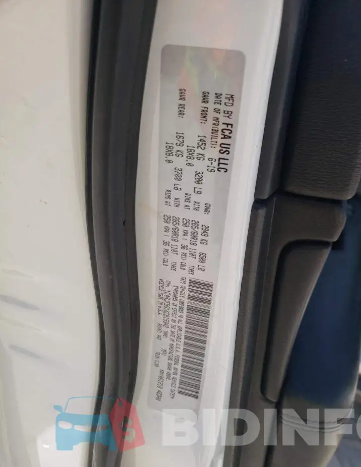 1C4RJFBG1KC815942 Photo# 12