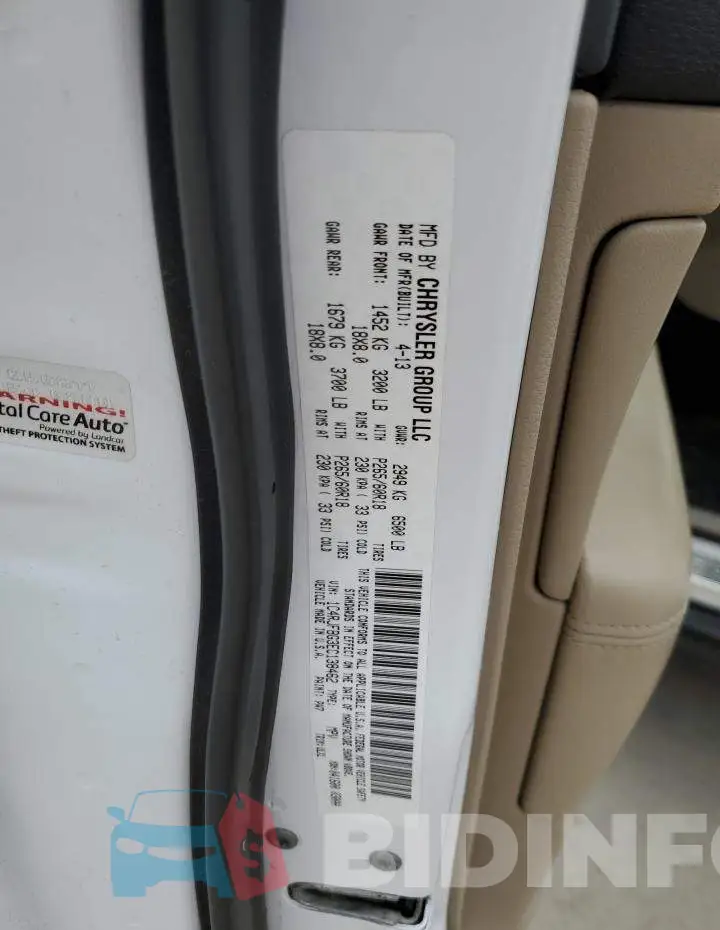 1C4RJFBG3EC138462 Photo# 13