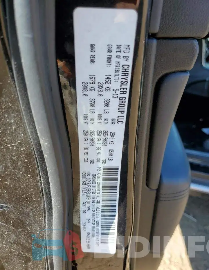 1C4RJFJG6EC189410 Photo# 13
