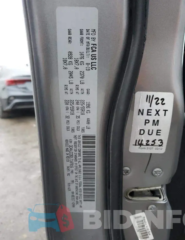 3C4NJCCB2LT107916 Photo# 13